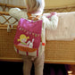 Wunderschöner Kinder Rucksack 'Hase' personalisierbar