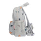Kinderrucksack 'Dinos Welt' grau