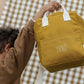 Kinderrucksack 3-7 Jahre 7 Liter personalisierbar senfgelb
