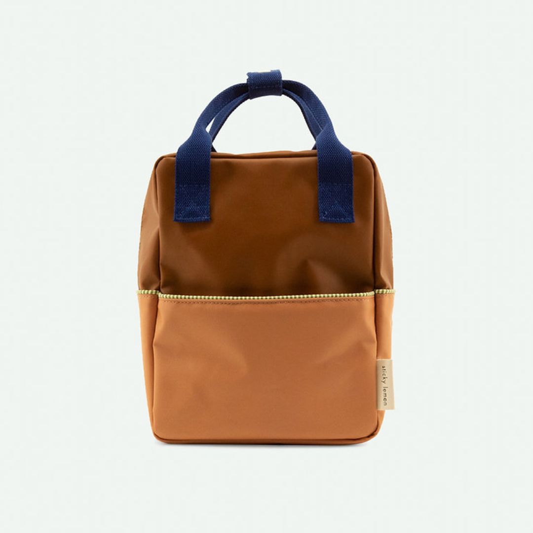 Rucksack 'Colourblocking' brown