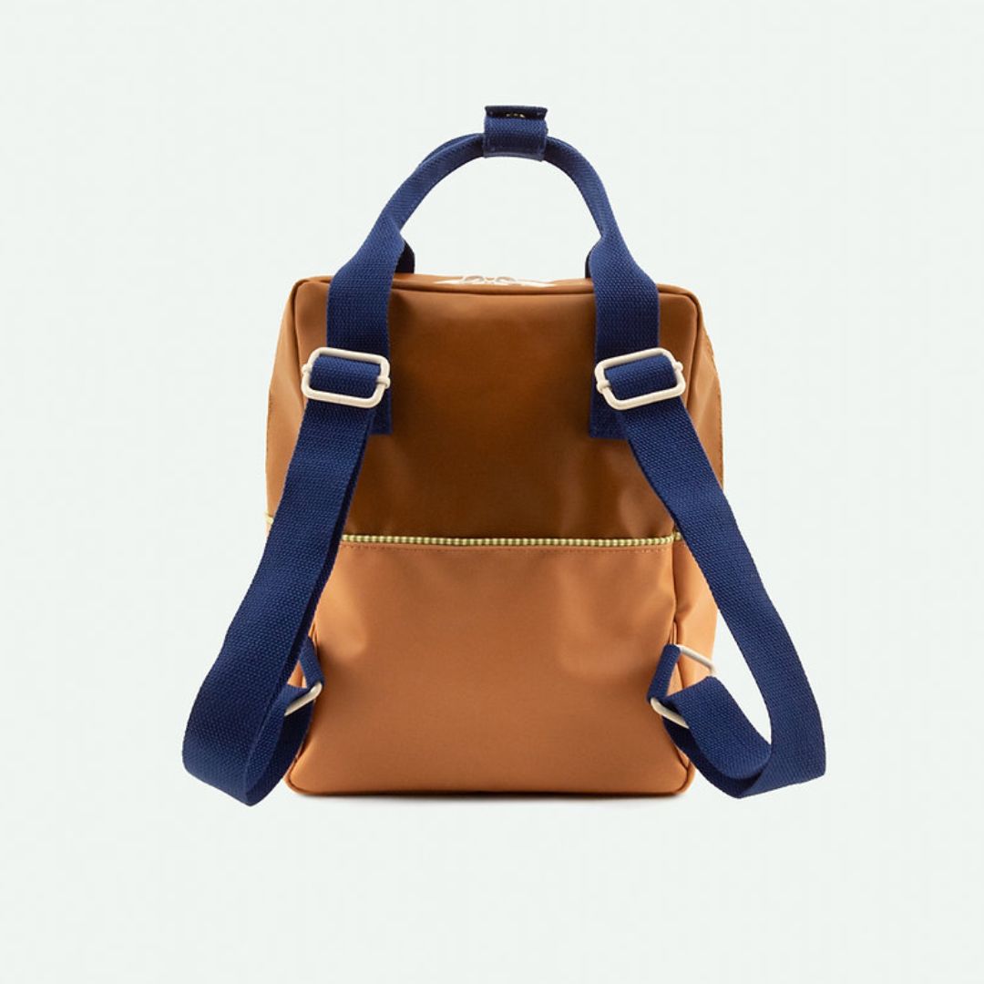 Rucksack 'Colourblocking' brown