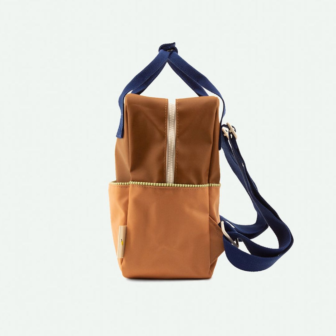 Rucksack 'Colourblocking' brown