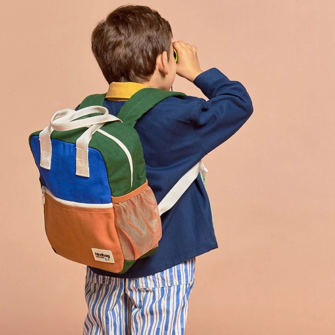 Kinder Rucksack Tricolor 'Arthur' elektrischblau