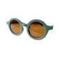Kinder Sonnenbrille Retro grün