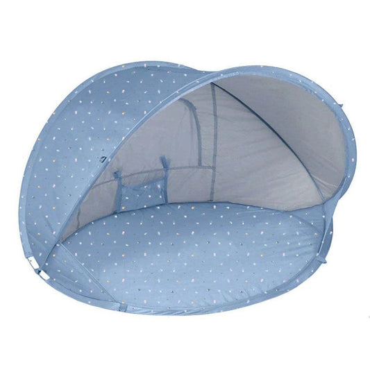Kinderstrandzelt 'Popup Zelt Fische' blau 90 x 90 cm