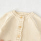 Kinder Grobstrick Cardigan 'Hearts'