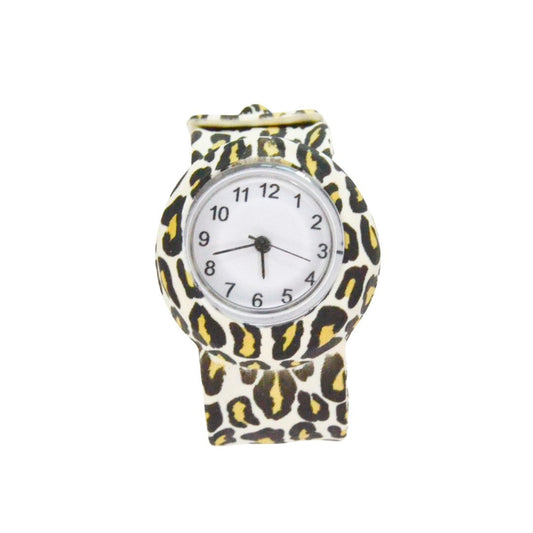 Kinder Uhr Strapies 'Loop Leopard' beige