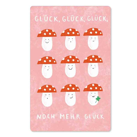 KIND MIND Karte | glück glück glück