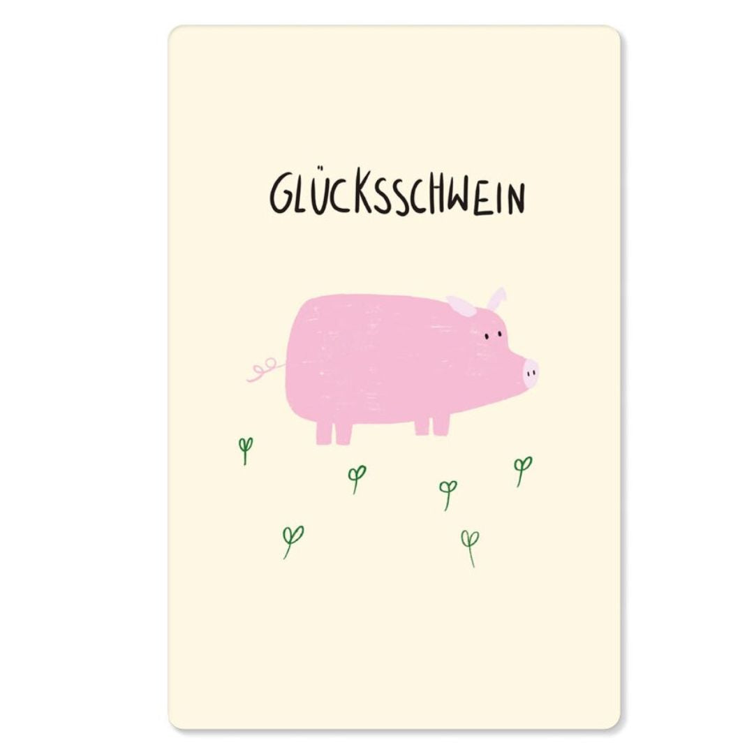 KIND MIND Karte | glücksschwein