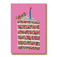 Klappkarte 'PIECE OF CAKE'