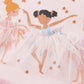 Chiffon Kleid Kurzarm 'Tänzerinnen'