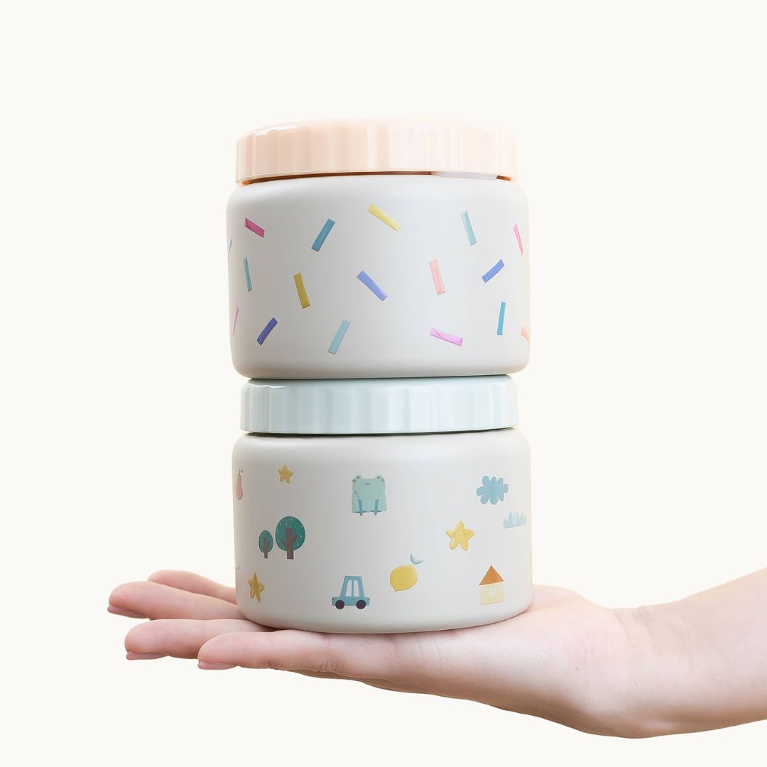 Thermo-Becher für Kinder 'Konfetti'