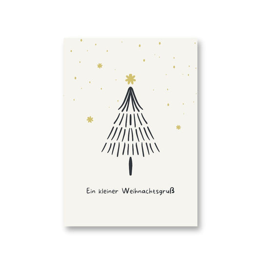 Postkarte Weihnachten 'Kleiner Weihnachtsgruß'