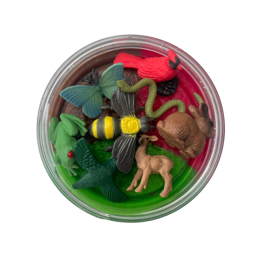 Intelligente Knete mit Topping 'Hinterhof-Spielereien'