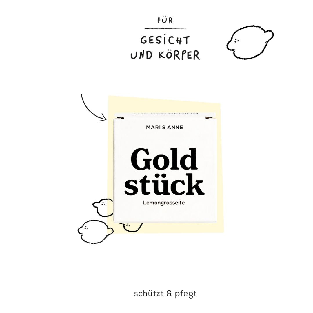 Körperseife 'Goldstück' 20g