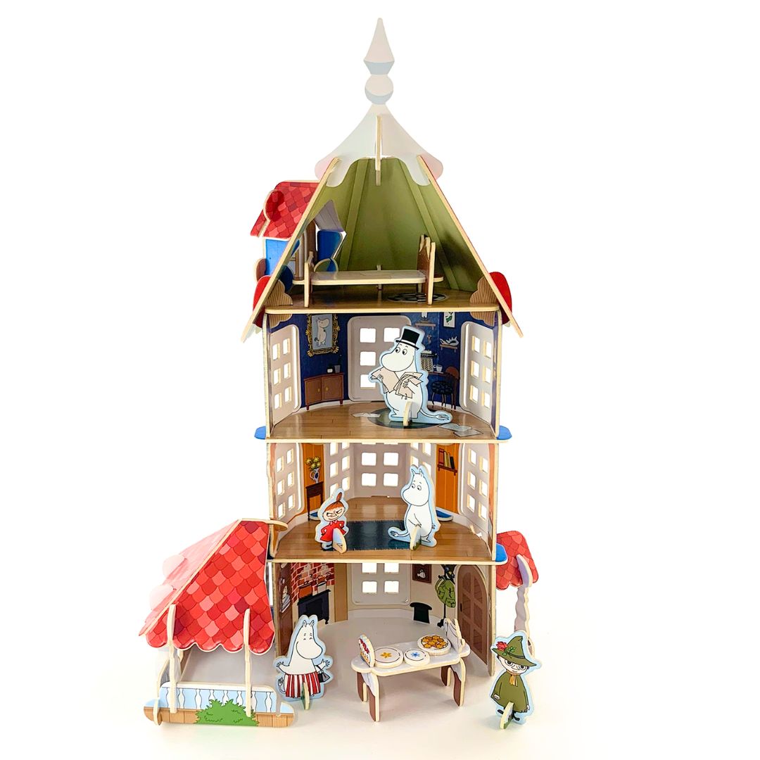 Bau & Spiel 3D Set Steckspiel 'Moomins Haus' 6+
