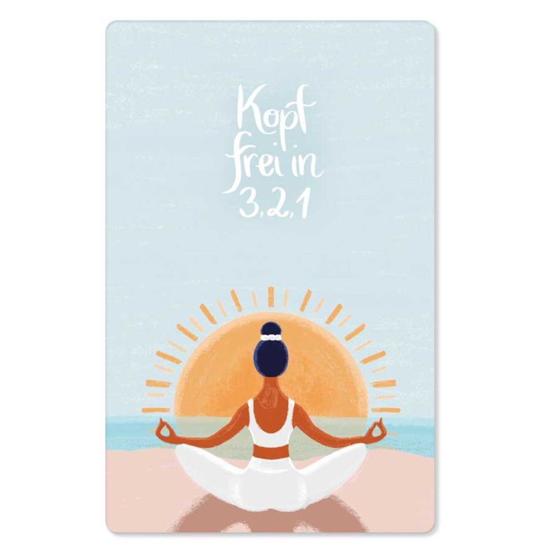 KIND MIND Karte | kopf frei in  3 2 1