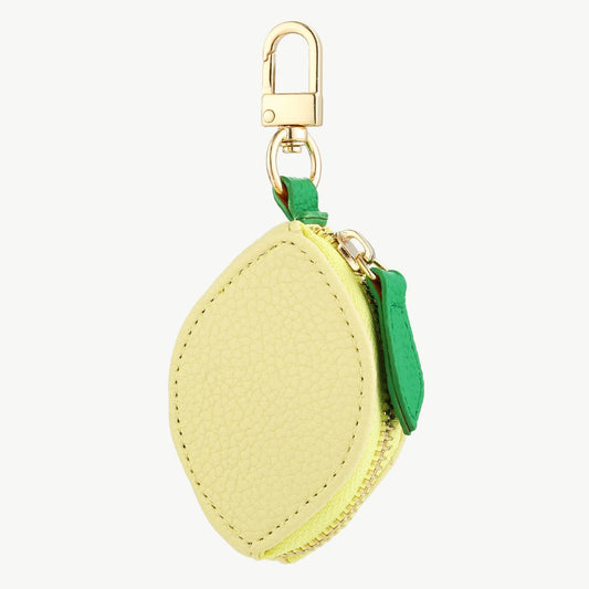 Kleine Kopfhörertasche 'Zitrone' gelb