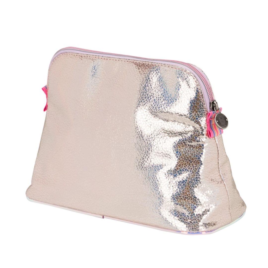 Kosmetiktasche 'Glamour' silber