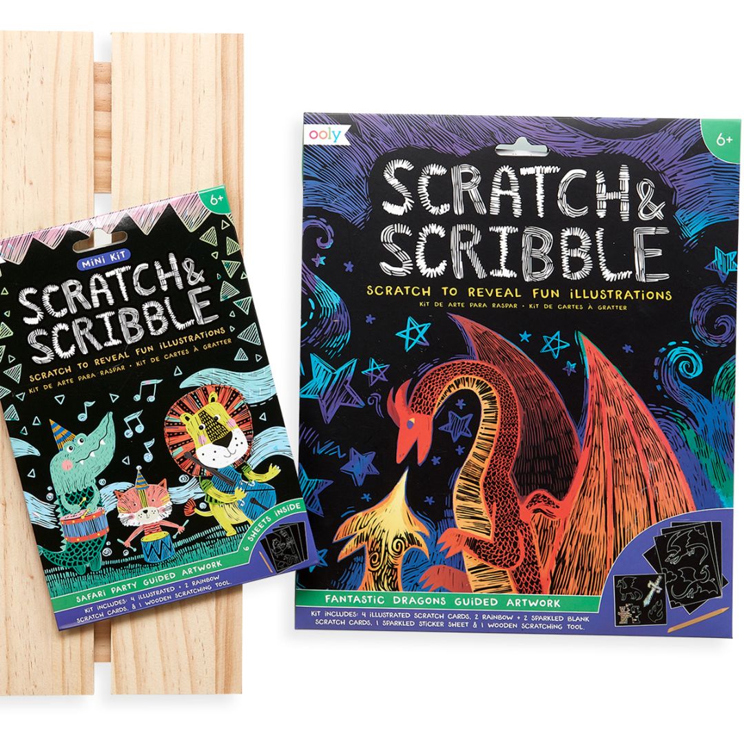 Scratch & Scribble 'Fantastic Dragons'