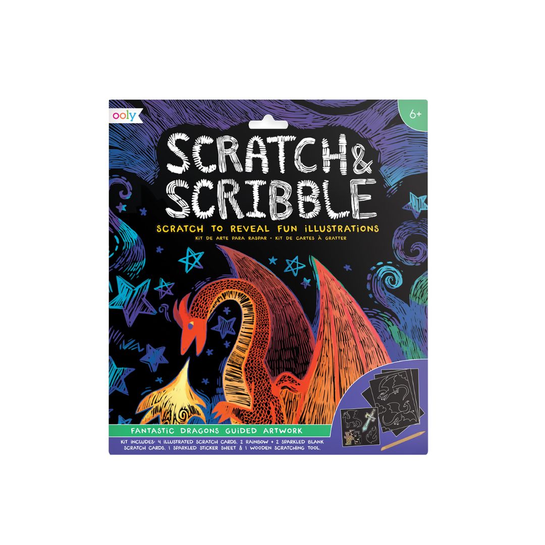 Scratch & Scribble 'Fantastic Dragons'