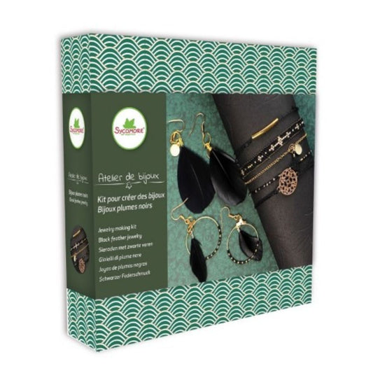 Kreativset Atelier de Bijoux 'DIY Set Federnschmuck' 12+