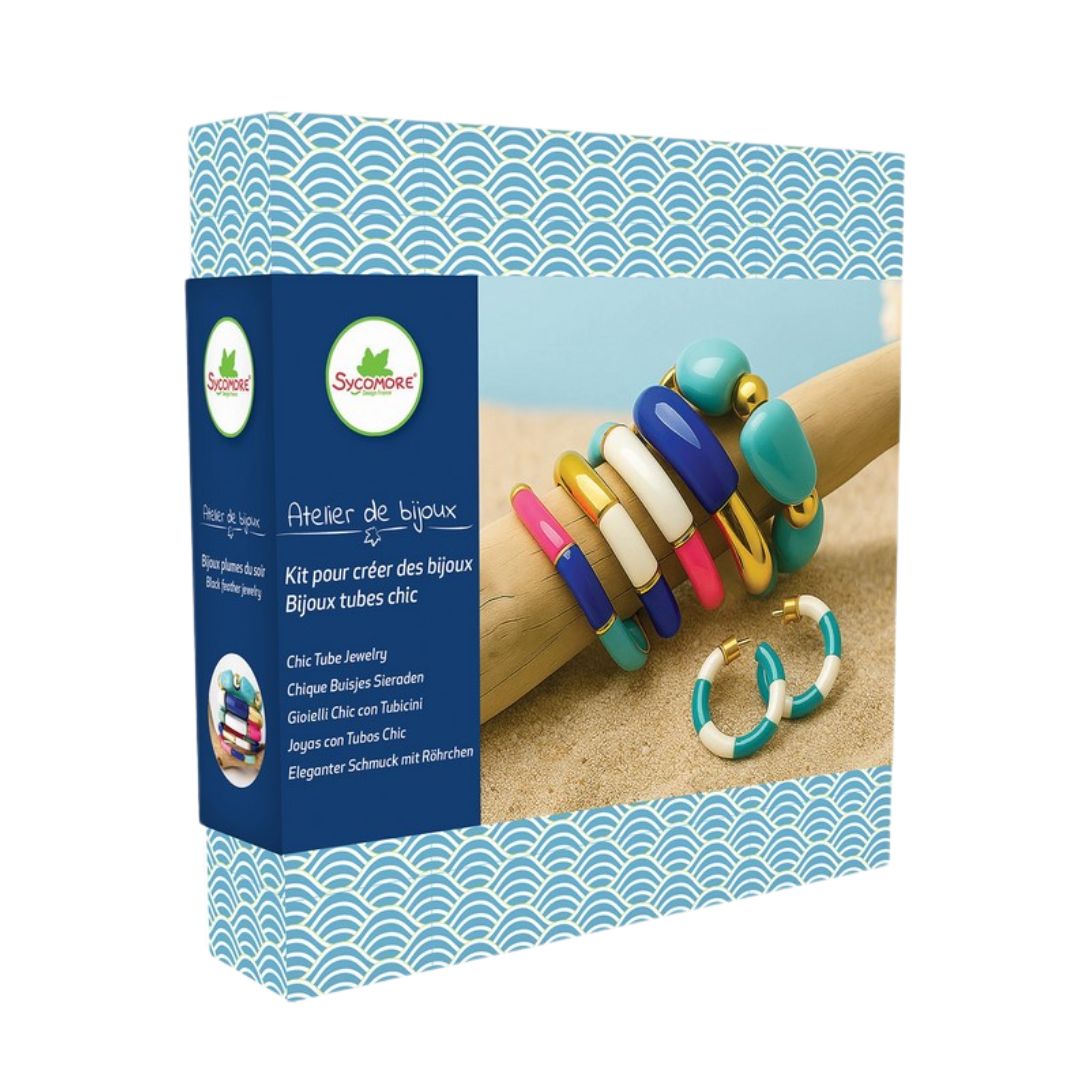 Kreativset Atelier de Bijoux DIY Set 'Jewelry Chic Tubes' 12+