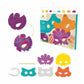 Kinder Kreativset 'Scratch Art Tiermasken'