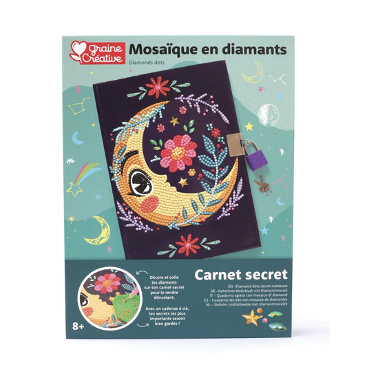 Geheime Notizbuchbox mit Diamanten DIY