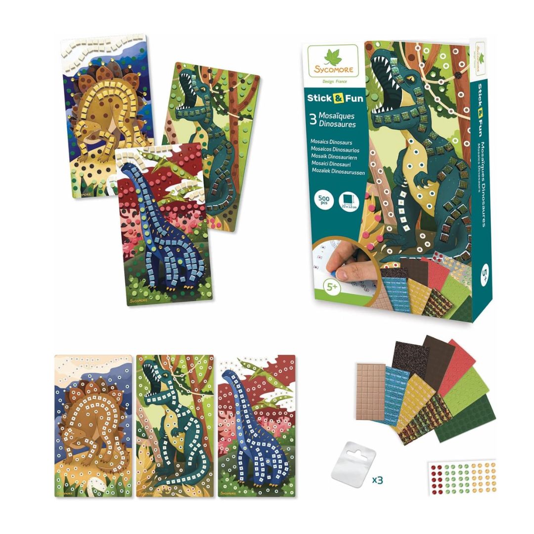 Stick & Fun Kinder Kreativset 'Dinosaurier'