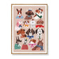 Kunstdruck A4 'DOGGIES'