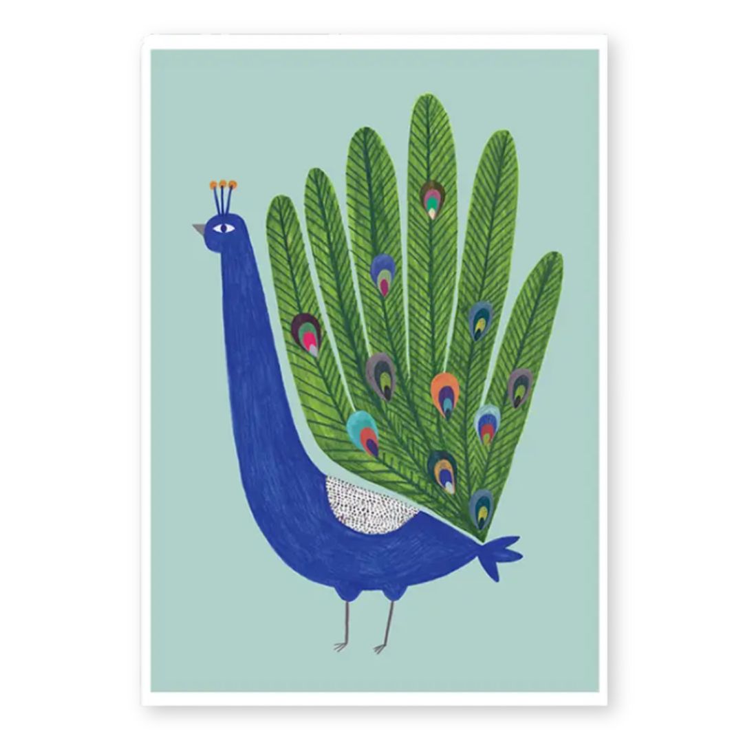 Kunstdruck A4 'PEACOCK'