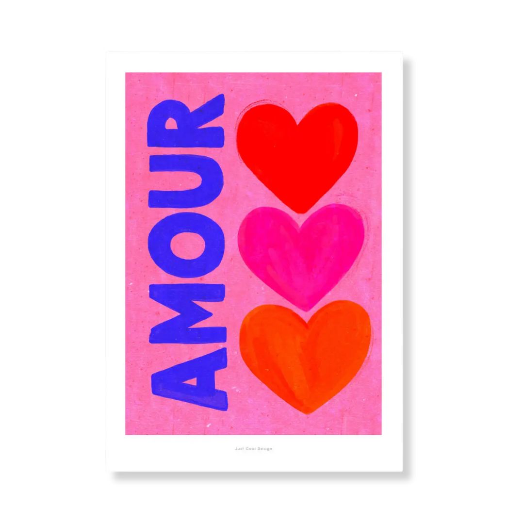 Kunstdruck A5 'Amour'