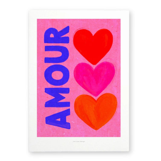 Kunstdruck A4 'Amour'
