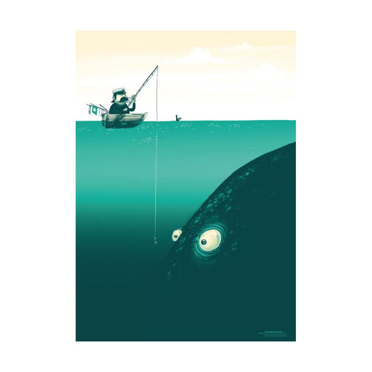 Kunstdruck Poster A3 'Tag am See'