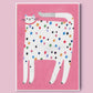 Kunstdruck A4 'SPOTTED CAT'