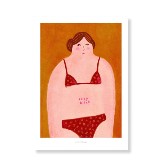 Kunstdruck A5 'Sexy Bitch'