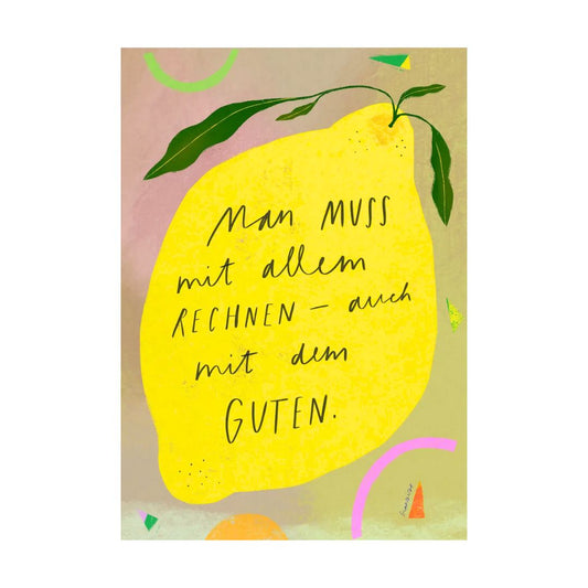 Kunstdruck Print A4 'Das Gute'