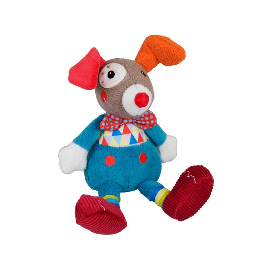 Kuscheltier Gustave der Clown mit Glocke