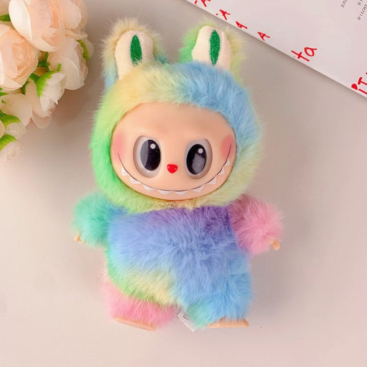 Labubu inspirierte handgemachte Puppe 'Unicorn'