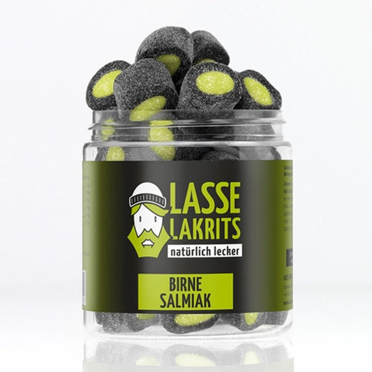 Birne Salmiak Lakritz – LASSE LAKRITS aus Finnland | Lakritz für echte Lakritzliebhaber