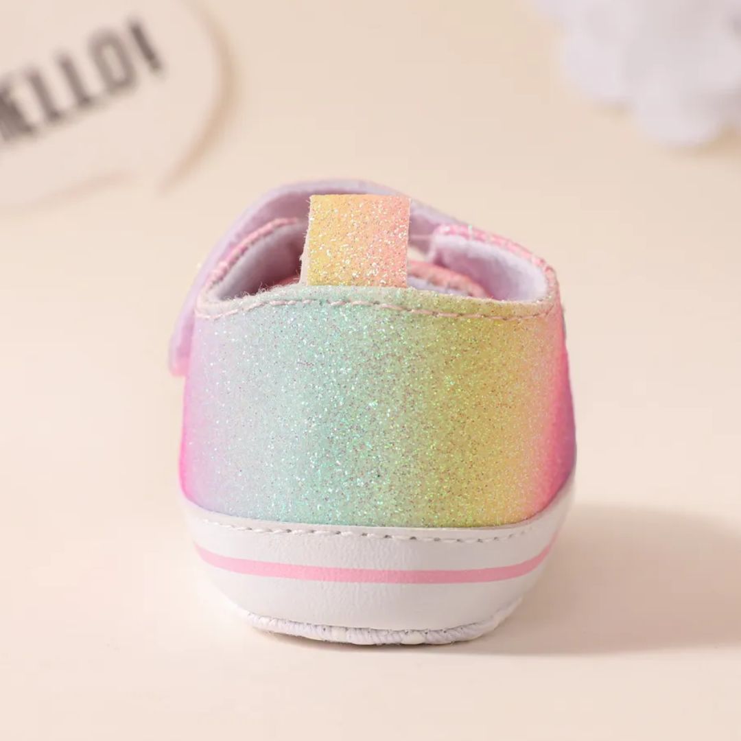 Baby/Kleinkind bunte Prewalker Schuhe Glitzer