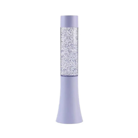 Lavalampe Flared Glitter Pastellviolett
