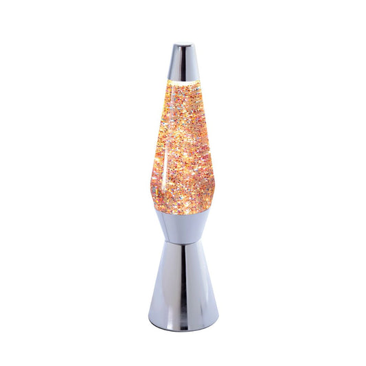 Lavalampe Glitzer Magie rosa