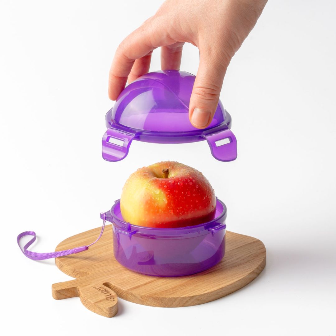 LEKKABOX Apfelbox 'Fresh' lila