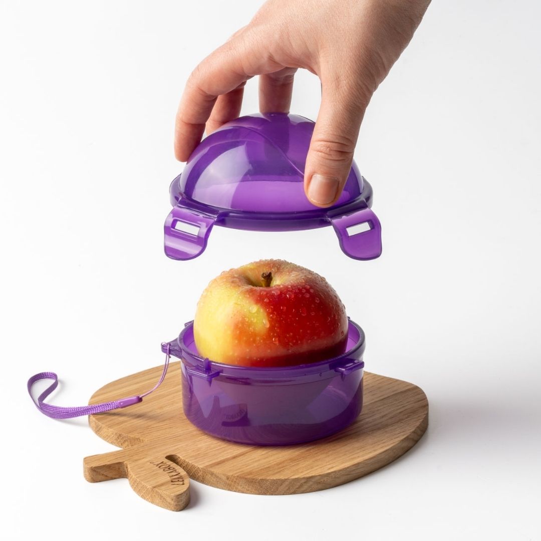 LEKKABOX Apfelbox 'Fresh' lila