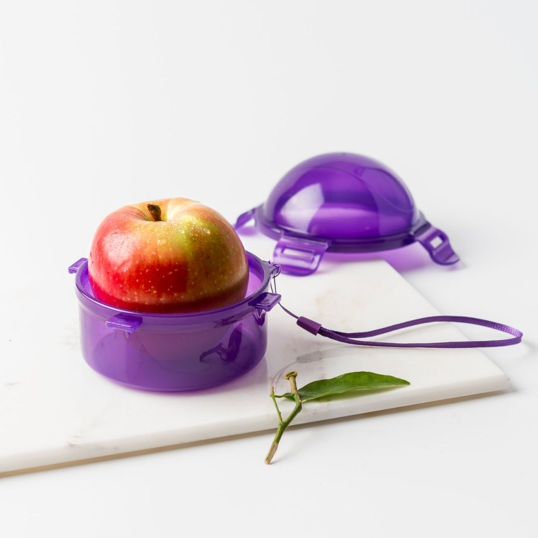 LEKKABOX Apfelbox 'Fresh' lila