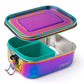 LEKKABOX Auslaufsichere Edelstahl Brotdose 'Rainbow Safe' V2