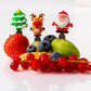 LEKKABOX Edelstahl Piekser 3er Set 'Weihnachten'