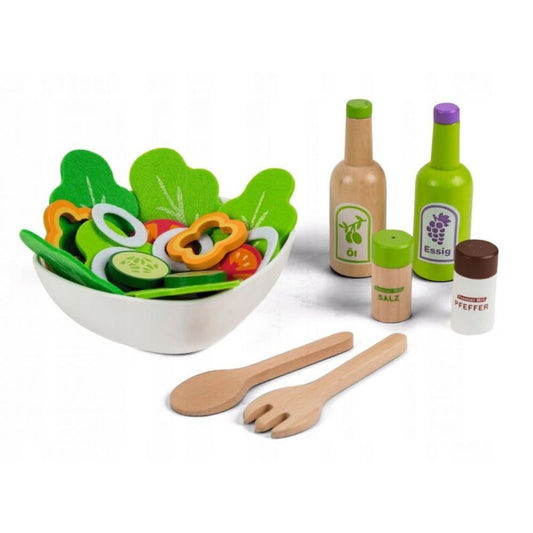 Salat Gemüse Set aus Holz